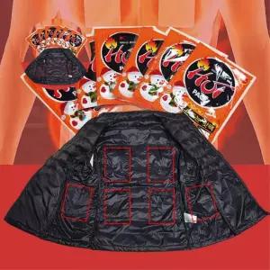 보온발열 초경량 조끼패딩 핫팩 군대 100매세트