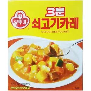 즉석요리 쇠고기 3분카레(오뚜기 200gx24)