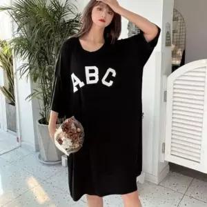 홈웨어 OPS 민소매 여름 원피스 하 드레스 반팔원피스