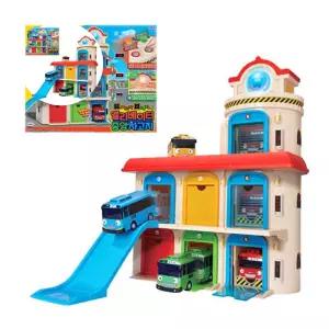 미니 자동차 미끄럼틀 놀이 주차장 장난감 유아 완구