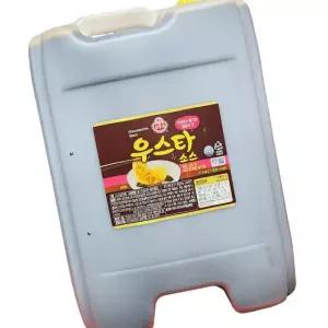 오뚜기 우스타 소스 21kg 업소용 대용량 조리 식당