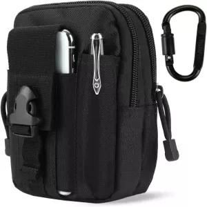 DUNTO 전술 허리 파우치 EDC 몰 가방 벨트 폰 스마트폰용 홀스터 지갑 휴대용 도구