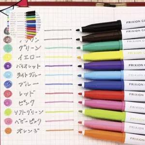 시험선물 12색싸인펜 지워지는