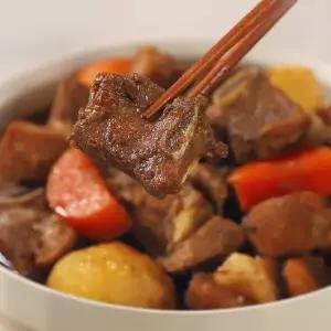 국내산 돼지로 만든 간장 돼지갈비찜 1kg 2 3인분) x 4팩