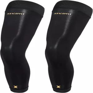 Thx4COPPER 풀 레그 압박 슬리브 미끄럼 방지 롱 무릎 안정화 브레이스 러닝 농구 사이클링 풋볼을 위한