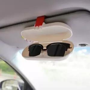 차량용 선글라스 케이스 안경 보관함 썬바이저 정리함