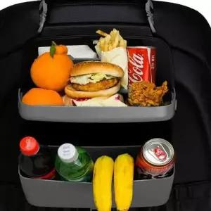 [RIZPICK]차량용 수납함 뒷좌석 멀티 트레이 컵홀더 정리함 차량용컵홀더