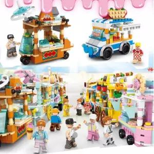 블럭 가게 푸드트럭 총8종류 상가