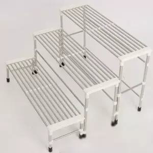 화분 정리대 3단 선반 베란다 다육이 받침대