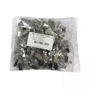 [문구] 동인 200 고급투명명찰집게 100개입 벌크 봉 1개입