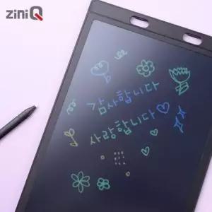 [문구] 지니큐 12인치 컬러글씨 전자노트 전자보드 전자칠판
