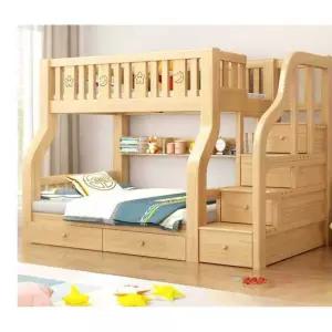 성인 원목 벙커침대 원룸 자취 이층 수면 낮은 프레임