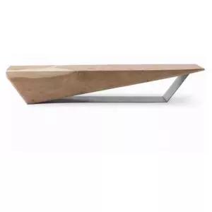 미술관 통나무 벤치 원목 전시대 120x30x40 빈티지