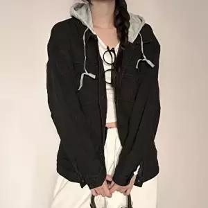 데일리 베이직 아이템 여성 루즈핏 후드 데님자켓 (HSJ-WFG7JZ1)