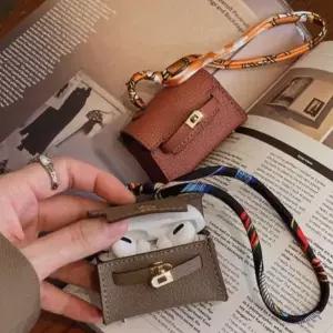 [셀러에이드]TBZ 에어팟 프로2 케이스 가죽 이니셜