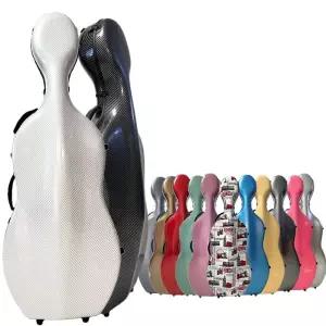 방수 첼로케이스 항공용 탄소 바퀴 하드케이스 악기가방 섬유 경량 워터프루프