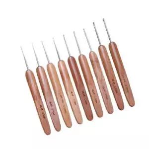 (10P) 이쁜코바늘 뜨개실 추천템 코바늘세트 인기 뜨개바늘 대나무