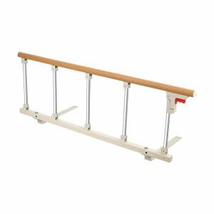 침대 낙상 방지대 두꺼운 나뭇결 4단 울타리 안전 방지 측면 가드 2베이스