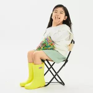 네파키즈 스퀘어 사이드 레인부츠 옐로우 KJGEC03S-YEL