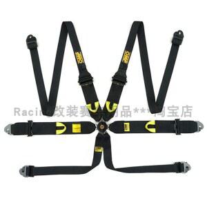레이싱 카트 스트랩 4점 레드 경주용 장착 벨트 시트