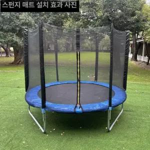 트램폴린 테두리 모서리 원형 커버 방방 패드 가드 점프 점핑 교체용 피트 덮개 대형