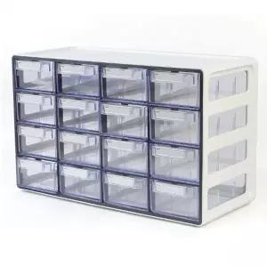 투명수납함 서랍식 사무용품 멀티박스 12단 약통 미니서랍