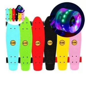 크루져 보드 LED 스케이트 페니 56cm
