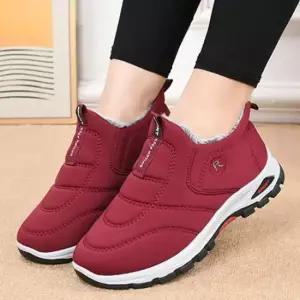 워킹화 여성 슬립온 디자인 겨울 털안감 따뜻 패션 패딩부츠