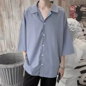 캐주얼셔츠 남자남방 드레스 루즈핏 여름 INSUM93