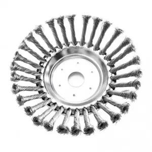 보도블럭 틈새 청소 스틸 와이어 휠 예초기 날 부품