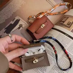 TBZ 에어팟 프로2 케이스 가죽 이니셜