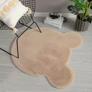 ( )헬로베어 장모 매트 발매트 80cm Brown