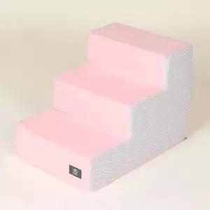 [반려] 초코펫하우스 쥬시폼폼 스텝 핑크 삼각 강아지