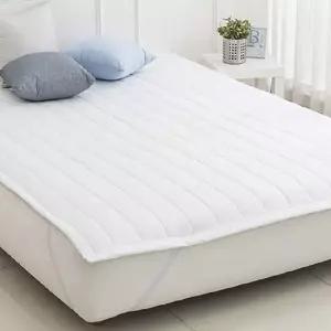 화이트 마임 소프트 퀼팅 슈퍼싱글 논슬립 침대 매트 침대패트리스패드 매트리스패드 이불패드