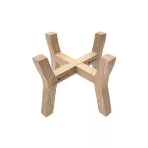 미니조화화분 레드오크 원목 화분 스탠드 S 1P 선반 받침대 화분대 칼라조화화분