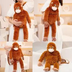 ( )60cm 우탄이 백팩 동물 오랑이인형 오랑우탄 원숭이 배낭가방 여행가방 소품 어린이날선물 크리스마스선