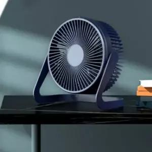 선풍기 미니 탁상용 소형 캠핑 책상 저소음 각도조절