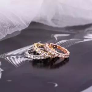 시뮬럿다이아반지 시후주얼리 시뮬럿다이아 가드링 오픈반지 RB385R