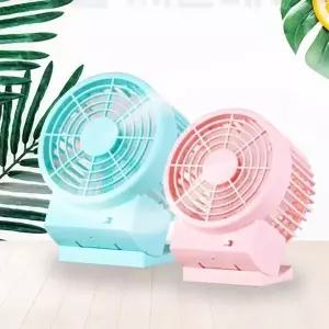 미니 더블 서큘레이터 심플한 디자인 탁상용 선풍기 직장인 여름 미니써 책상용 회사원