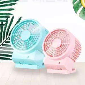 미니 더블 서큘레이터 심플한 디자인 탁상용 선풍기