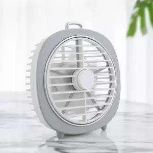 저소음 미니 선풍기 LED등 쿨링팬 사무실 탁상용 써큘레이터