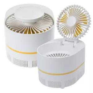 ( )모기 퇴치 트랩 탁상용 접이식 저소음 선풍기