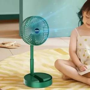 선풍기 폴딩 무선 휴대용 가정 스탠드 책상 캠핑 3단