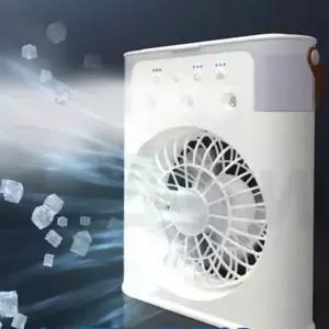 무선 미니 미스트 선풍기 얼음골 빙풍기 탁상용 이동식 캠핑 나들이 휴대용
