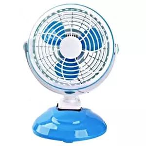 ( )클립형 USB대형선풍기 블루 집게 탁상용선풍기 책상용