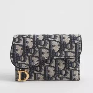 MUST IT_디올 새들 자스민 오블리크 여성 포켓 카드지갑 S5644CTZQ M928