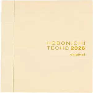 호보니치 테크노 2026 오리지널 북 - A6 영어 데일리 1월 시작 월요일 플래너