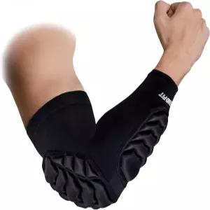 농구 배구 레슬링 지원을 위한 레전드핏 축구 보호 팔 소매 2PCS 청소년용 압박 팔꿈치 팔뚝 패드