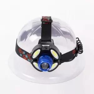 낚시 캠핑 고휘도 충전식 COB 헤드라이트 헤드랜턴 LE 헤드랜턴 해드렌턴