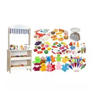 미니샵 사장님 상점놀이 인형놀이세트 마트장난감 가게놀이